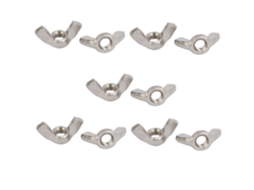 Conjunto de 10 ganchos para banheiro, 71 mm x 48 mm