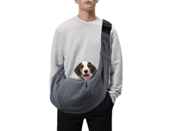 Mochila para Cães e Gatos, Dobrável, Ajustável, com Alça de Ombro e Portátil AQUAFORGE