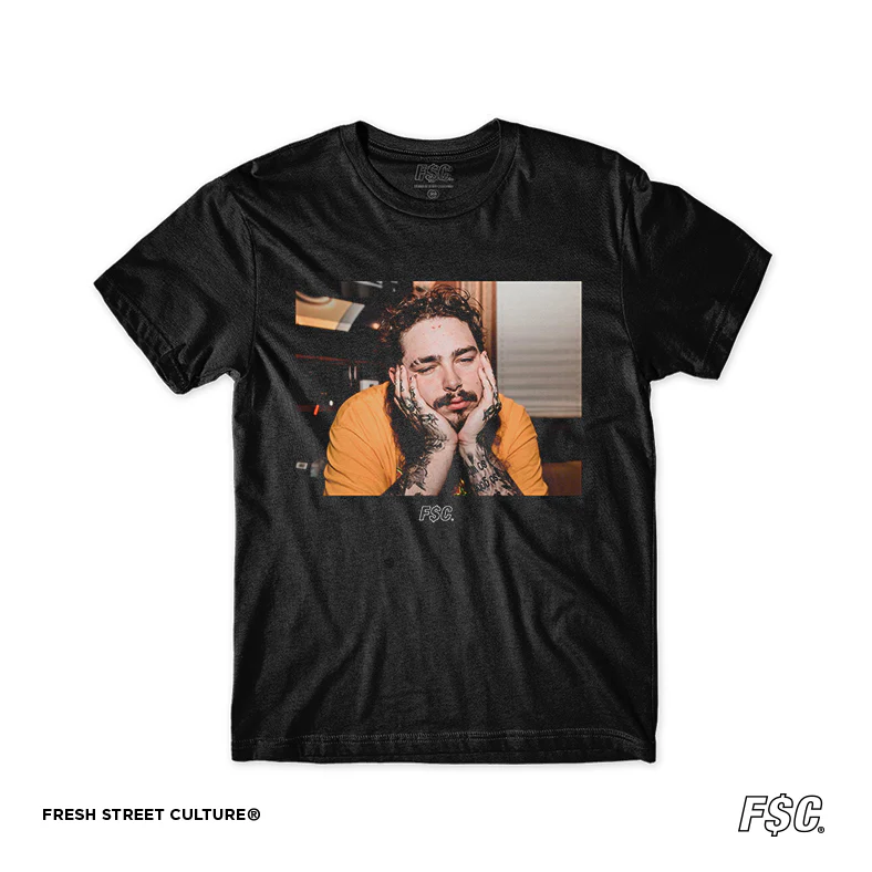 T-shirt Rockinstone Post Malone Boring(m)