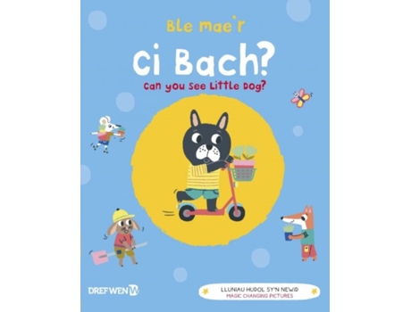 Livro Ble Maer Ci Bach Can You See the Little Dog de Translated by Elin Meek Illustrated by Emilie Lapeyre (Inglês)