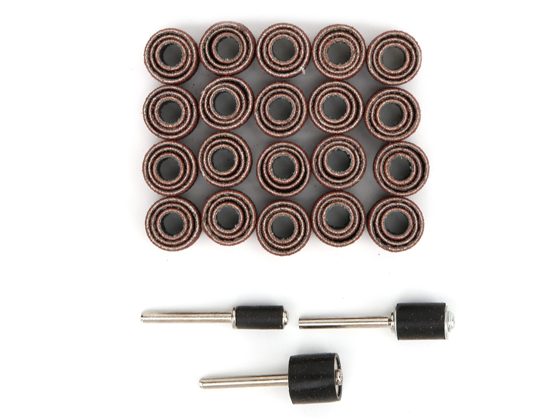 Laxiscreed Conjunto De Fitas Abrasivas Para Lixar E Polir Metal, Plástico E Madeira