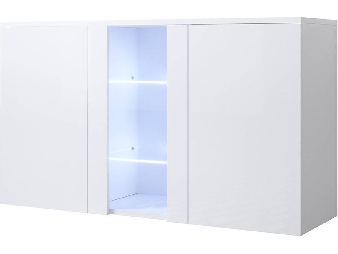 Aparador Luke 1 MÓVEIS BONITOS (Branco - 120x40x70 cm)