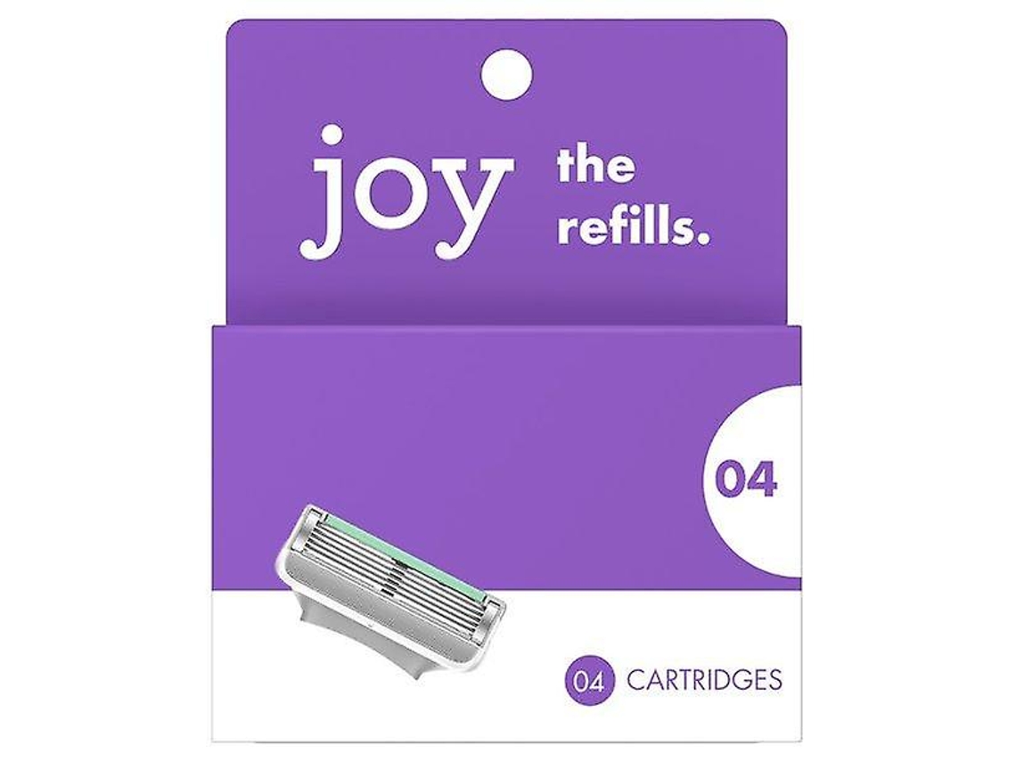 Cartuchos De Barbear Joy, 4 Unidades