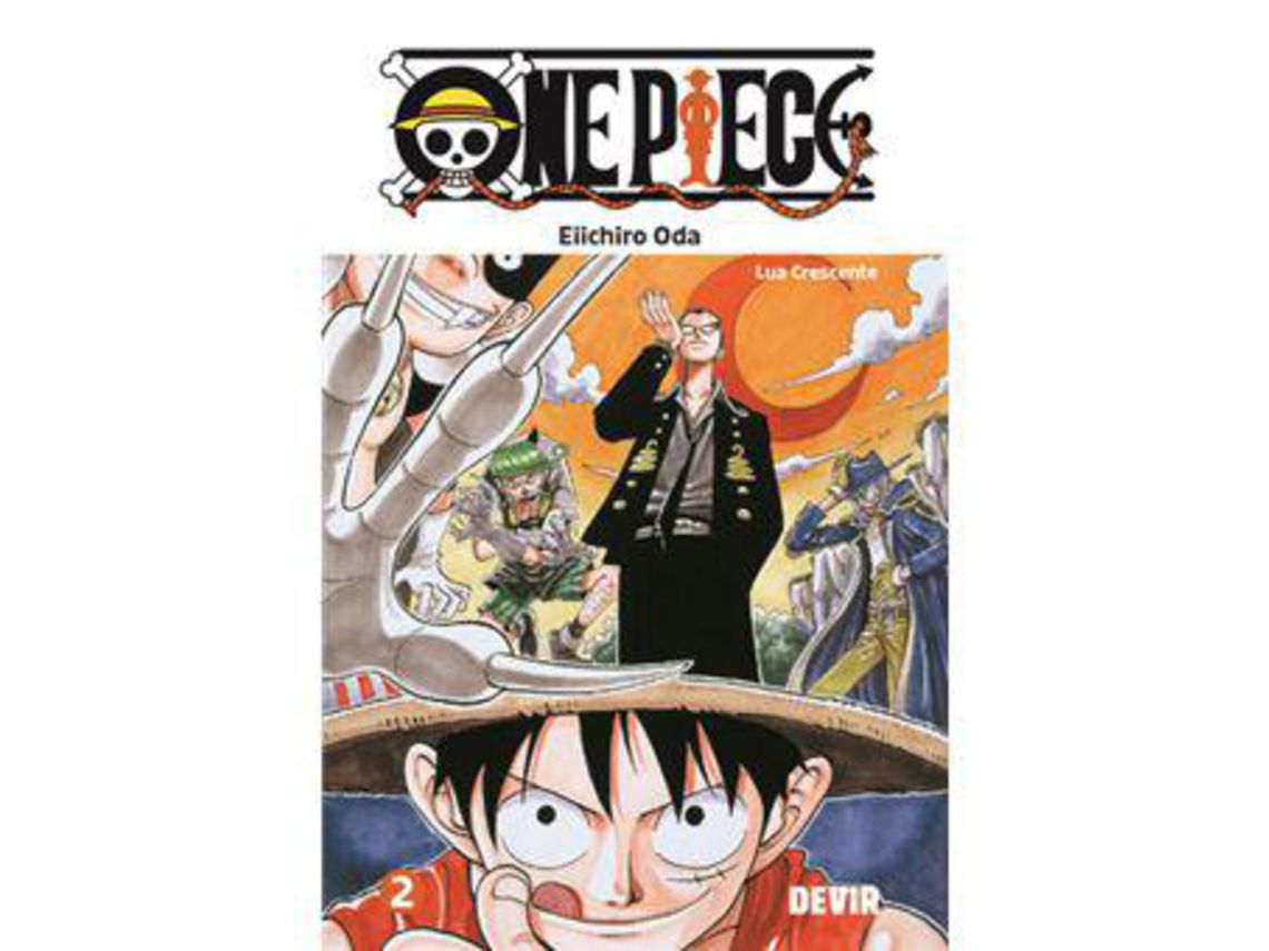 Livro One Piece - Livro 2: Lua Crescente de Eiichiro Oda ( Português )