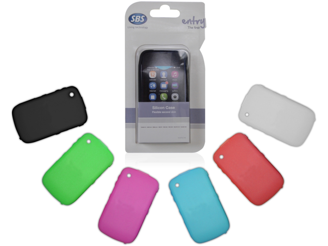 Capa Silicone NOKIA Asha 308 - SBS Preto