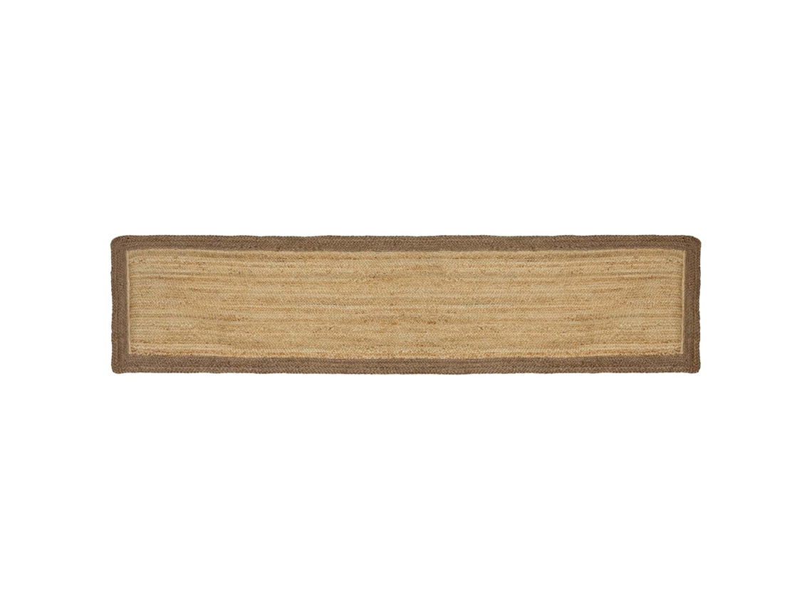 Vidaxl Tapete De Área Cinzento 60 X 250 Cm Juta