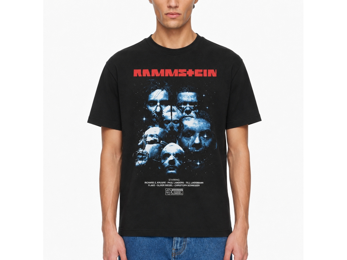 Rockinstone T-shirt Rammstein Band Sehnsucht Movie Size:xxl