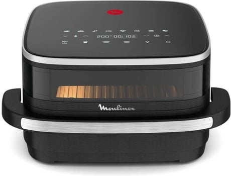 Fritadeira sem Óleo MOULINEX Air Fryer Easy Fry XL Surface AL4018F0  (Outlet Caixa Aberta - 4 L - Preto e Inox)