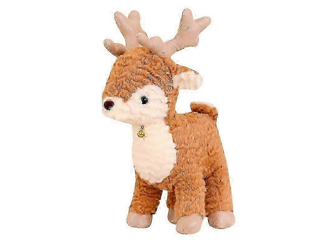 Peluça De Alce De Natal 30cm, Macia, Decoração E Presente