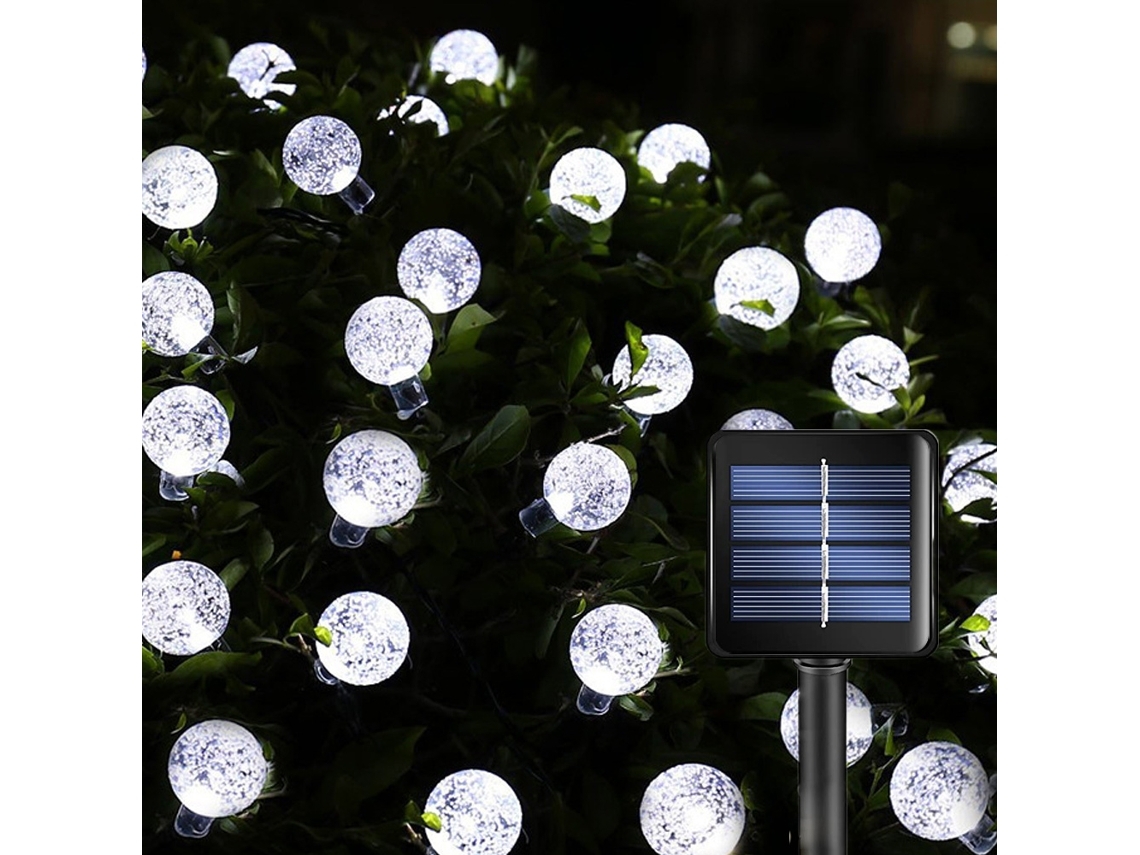 5m Corda De Luz Solar 20 Lâmpadas L Bolas Luzes De Férias Ao Ar Livre Acampamento Jardim Luzes Decorativas*