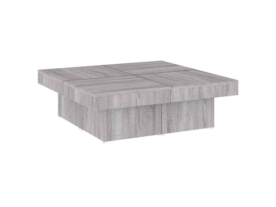 Coffee Table, Coffee Tables Vidaxl Cinzeto Madeira Processada (n/a)