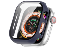 Capa para Apple Watch Series 11 46mm com Protetor de Tela de Vidro Temperado XIAOMOYU