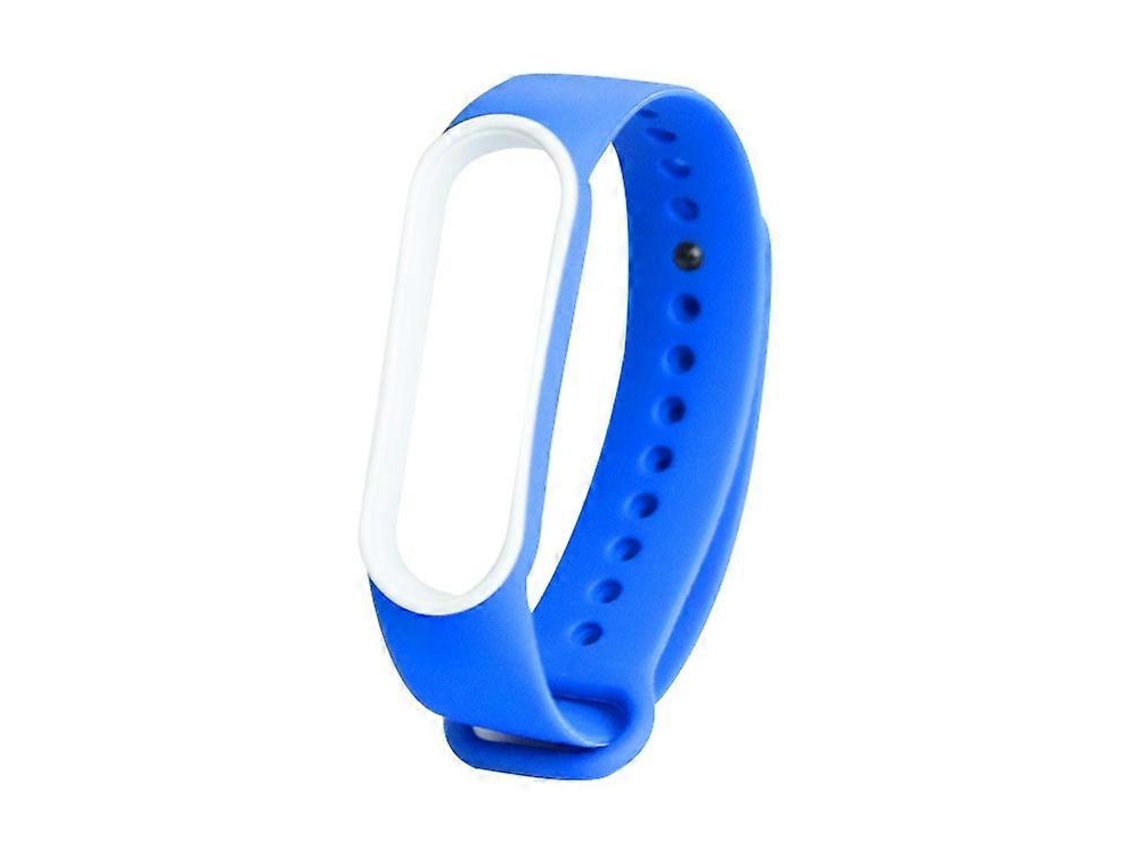 Pulseira De Relógio Tpe Bicolor Para Xiaomi Mi Band 5 (preta + Amarela)