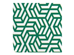 Papel de Parede Design moderno WALLPAPERS4BEGINNERS Verde Geométrico (250x200cm - Verde)