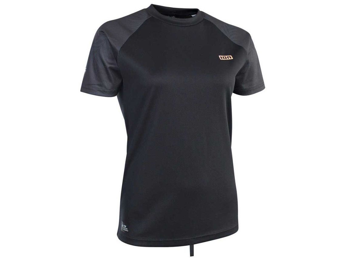 Camiseta Manga Curta Wetshirt Mulher Preto Sion