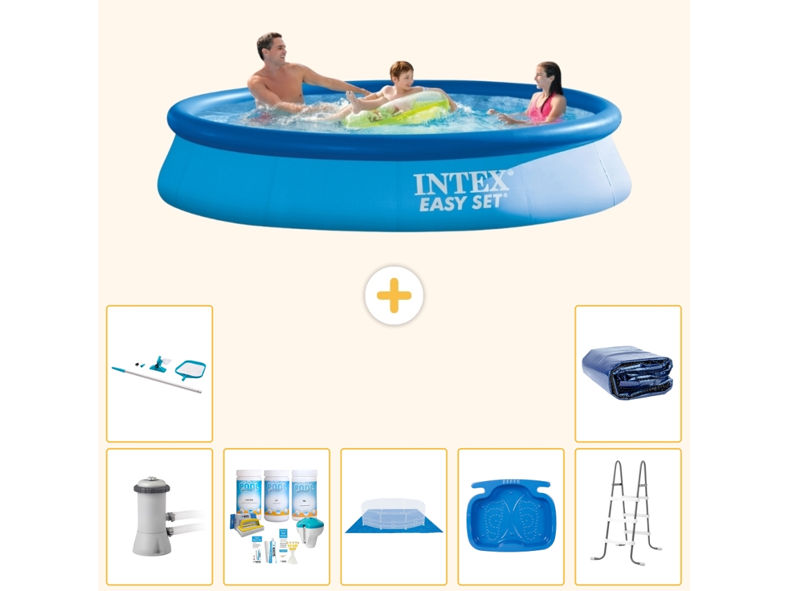 Intex Piscina Easy Set Redonda - 366x76 Cm - 8-peças S20245