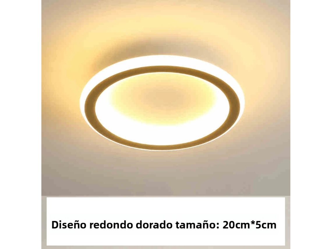 (dourado 25w) Luminária Led Moderna Para Corredor Em Estilo Nórdico
