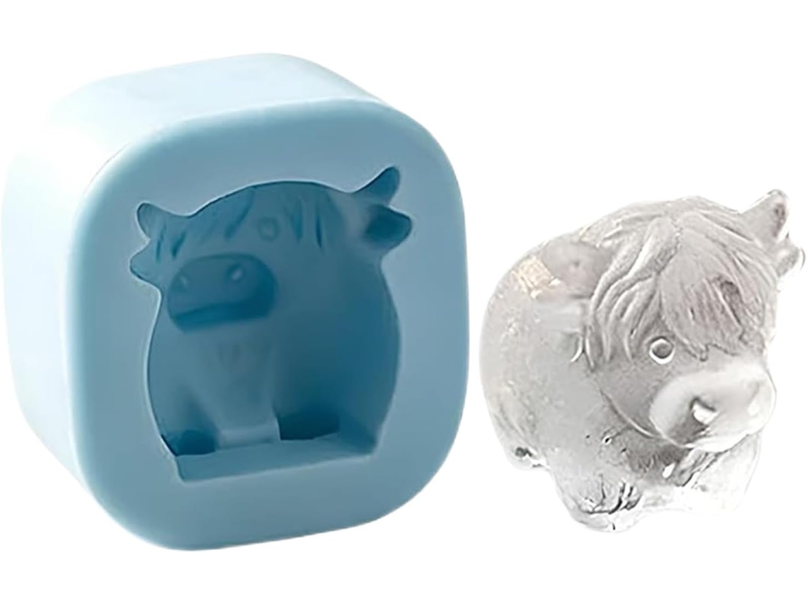 Mini Vaca Mula, Bolsas De Gelo De Silicone, Forma Pura