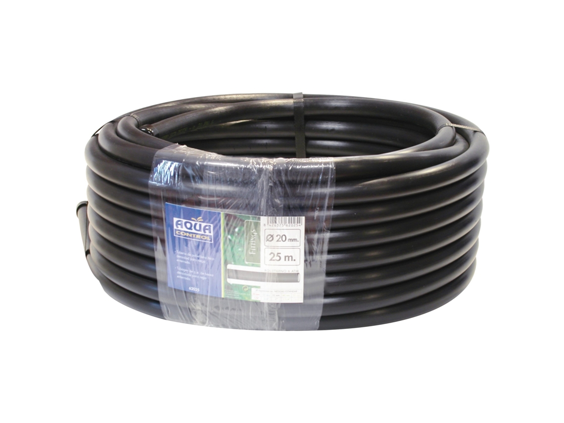 Tubo Preto Liso 25 Mm AQUA CONTROL