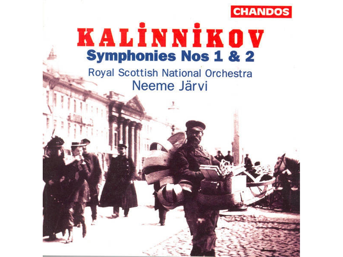 CD Kalinnikov, Royal Scottish National Orchestra, Neeme Järvi - Symphonies Nos 1 & 2 (1CDs)