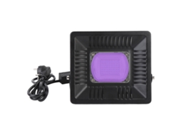 Luz Negra Led Ultravioleta 50w 385 400nm Ip65 à Prova D'água para Festas, Clubes | S/MARCA