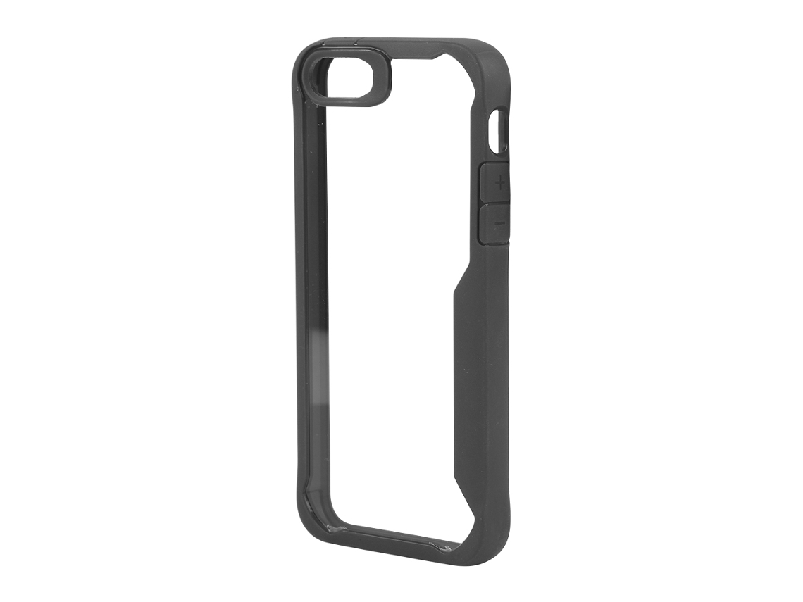Capa de Telefone Série Tang Apple 5/se Capa de Telefone (cinza) EOOCOO (proteção Anti impacto)