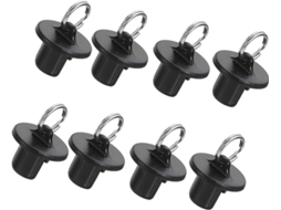 Conjunto De Tampas Segurança Para Hastes Persianas Enrolar, Acessórios Leves Com Corpo Em Forma De Laço Metal Para