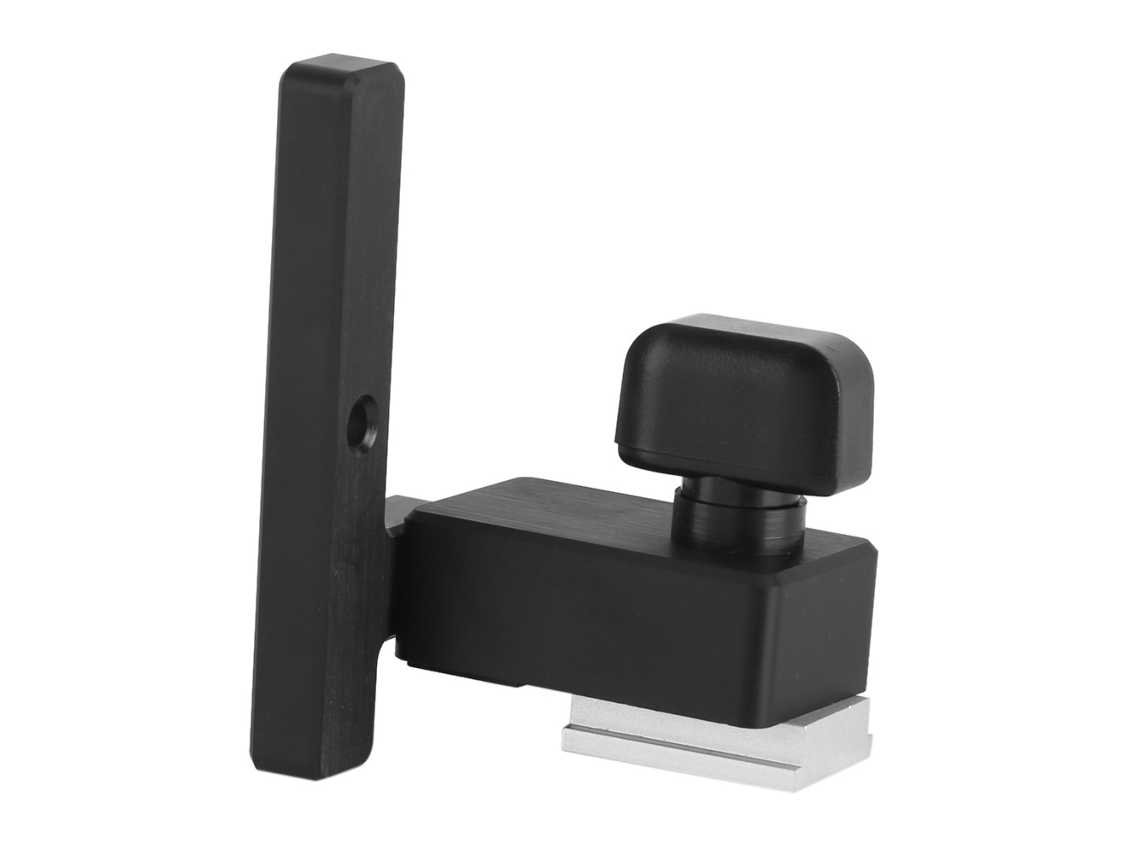 Laxiscreed Alça De Limite Para Calhas Deslizantes Compatíveis Com Ranhuras Em T, Ideal Para Marcenaria Diy