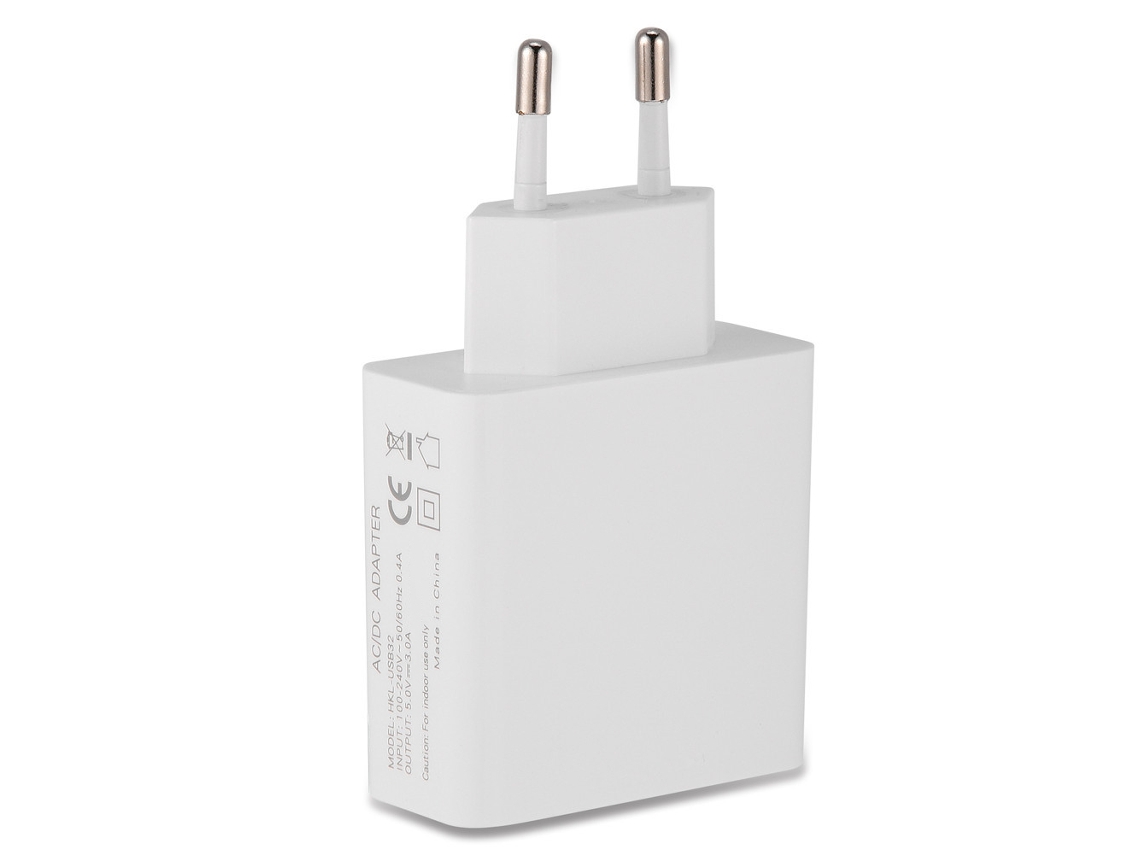 Carregador de Parede LAXISCREED Led Smart 3 Portas Usb