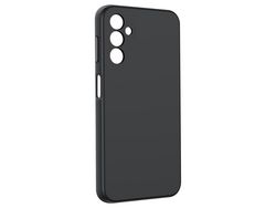 Capa para Samsung A14 5G e 4G Suave Bordas 3D Elevadas 4SMARTS Cupertino Preta 4SMARTS