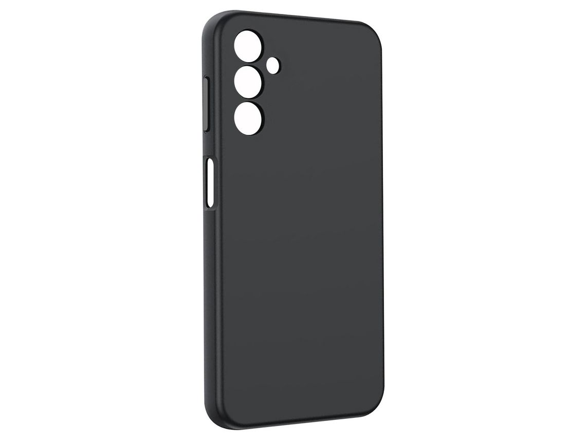 Capa para Samsung A14 5G e 4G Suave Bordas 3D Elevadas 4SMARTS Cupertino Preta 4SMARTS