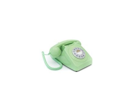 Telefone GPO Botões Verde Menta