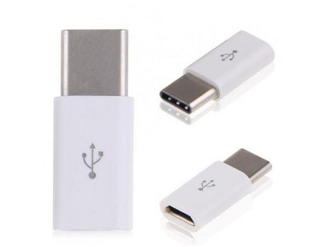 Adaptador R-PC MicroUSB - USB-C Preto