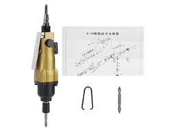 Destornillador Neumático De Mano Industrial Kp-808 Oro 8h 8000rpm Punta De Tornillo 1/4"