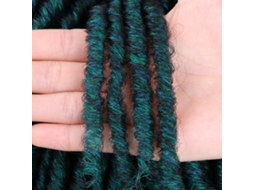 2026 pelucas de Dreadlocks Sintéticos Cortas para Homens e Mulheres