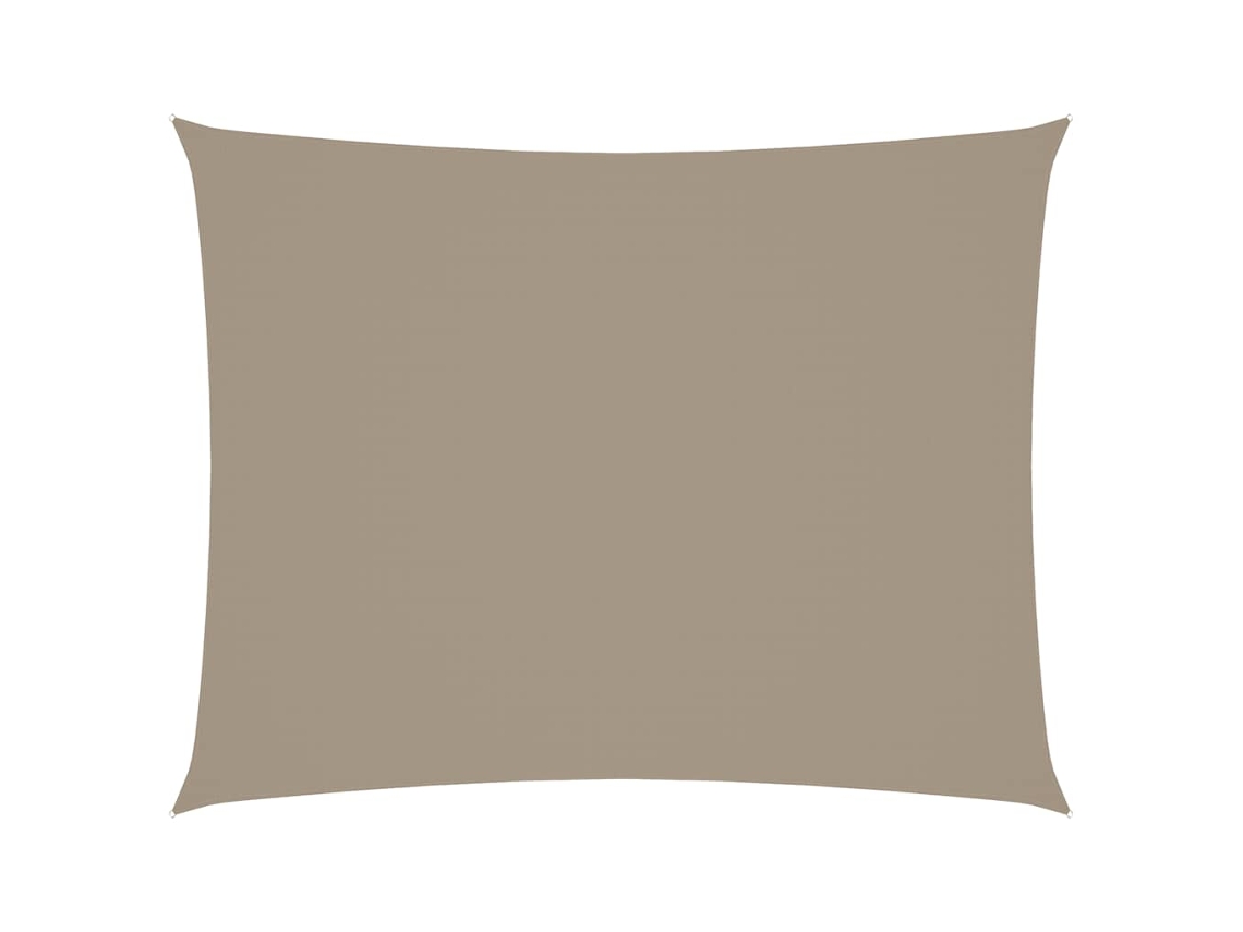Vela Para Sol Tecido Oxford Retangular Cinza acastanhado 3x6 m MAISON EXCLUSIVE