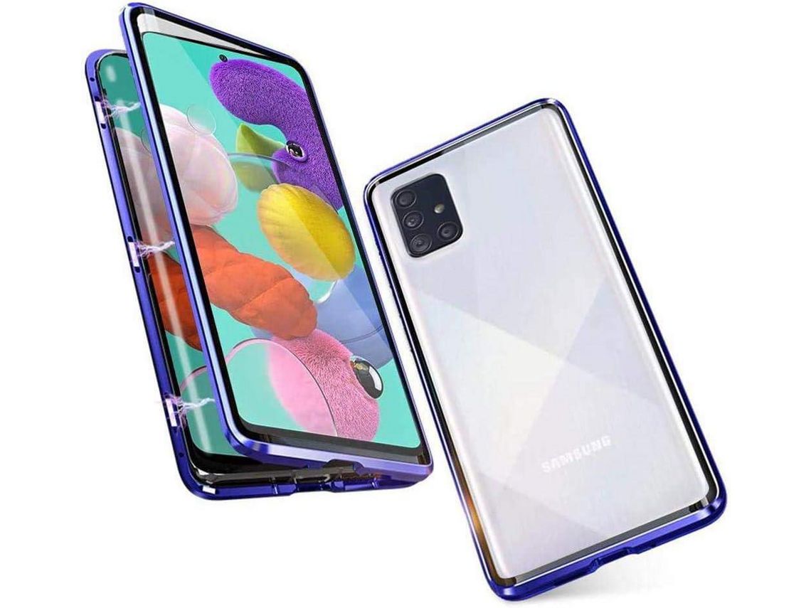Capa Galaxy A71 4G HONGWE. (Azul)