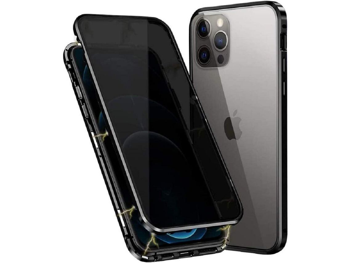 Capa Iphone 12/12 Pro HONGWE. (Preto)