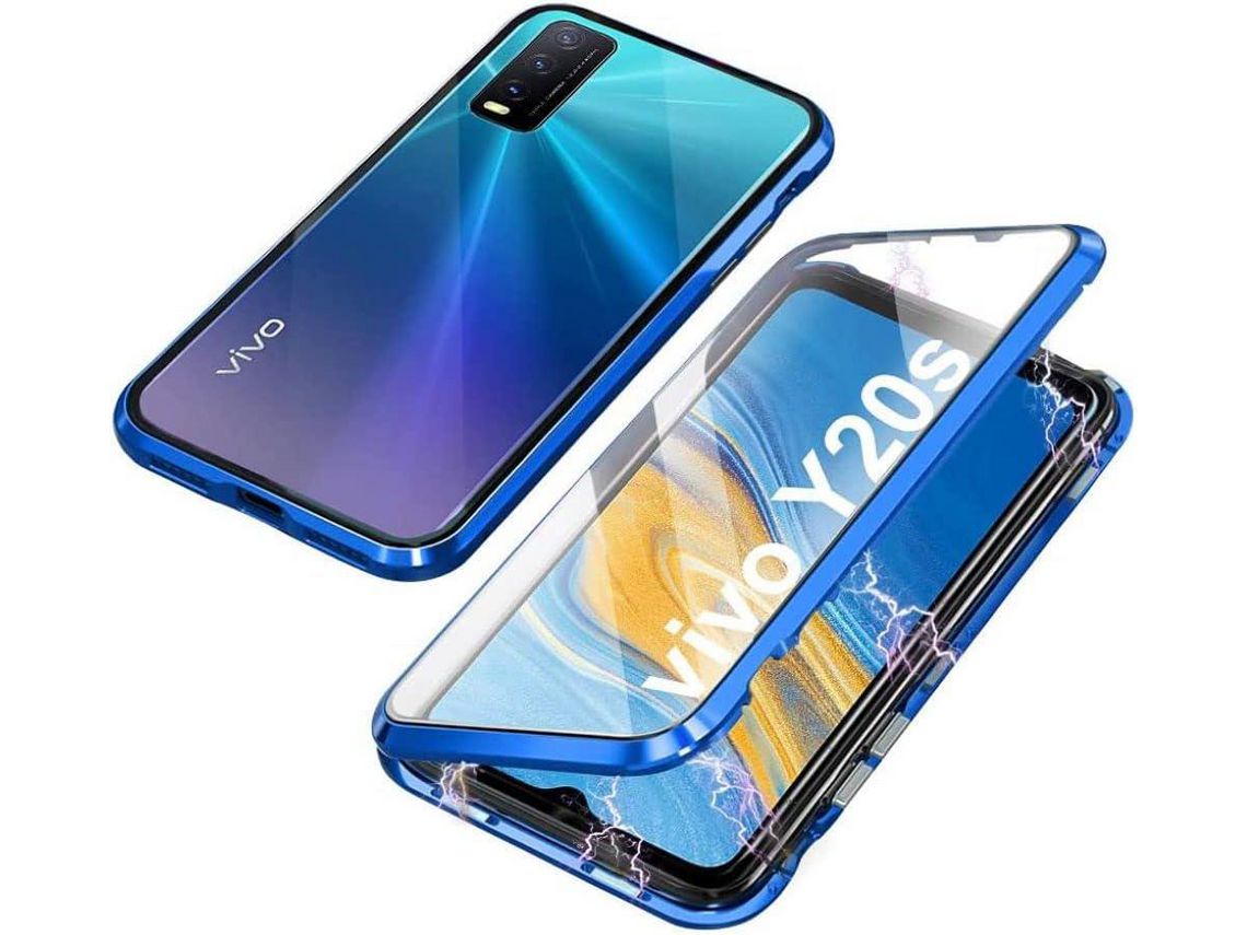 Capa Vivo Y20S/Y11S HONGWE. (Azul)