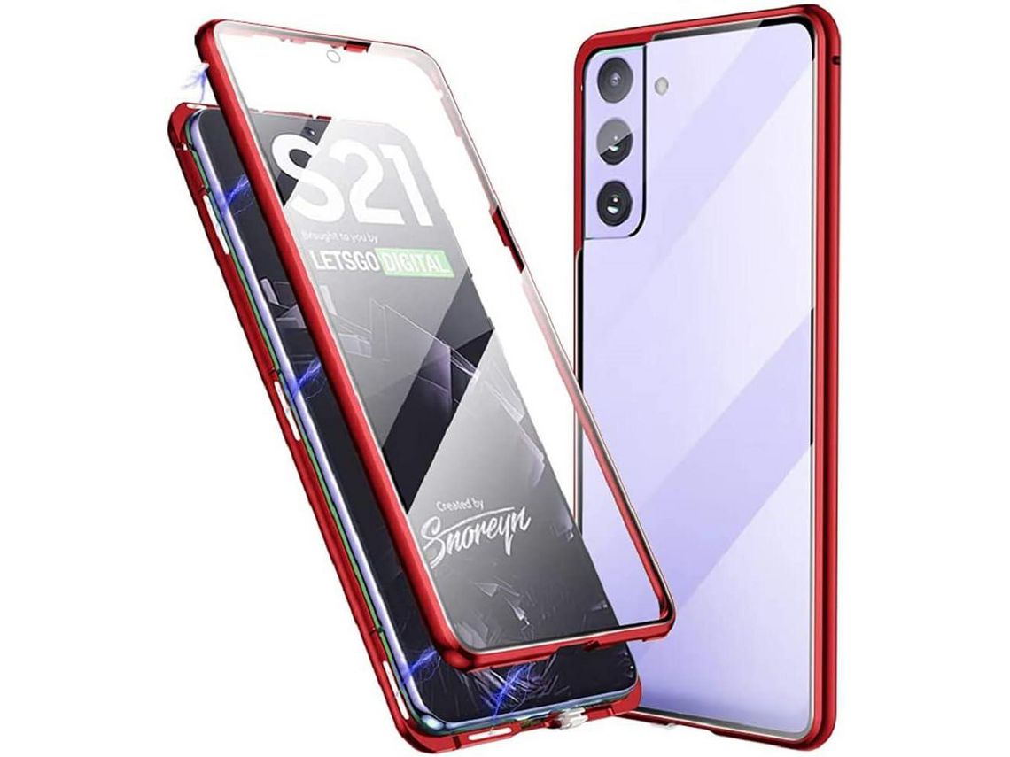 Capa Galaxy S21 Ultra HONGWE. (Vermelho)