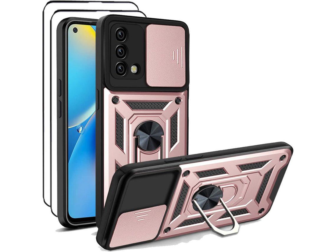 Capa Oppo A74 4G HONGWE. (Rosa )