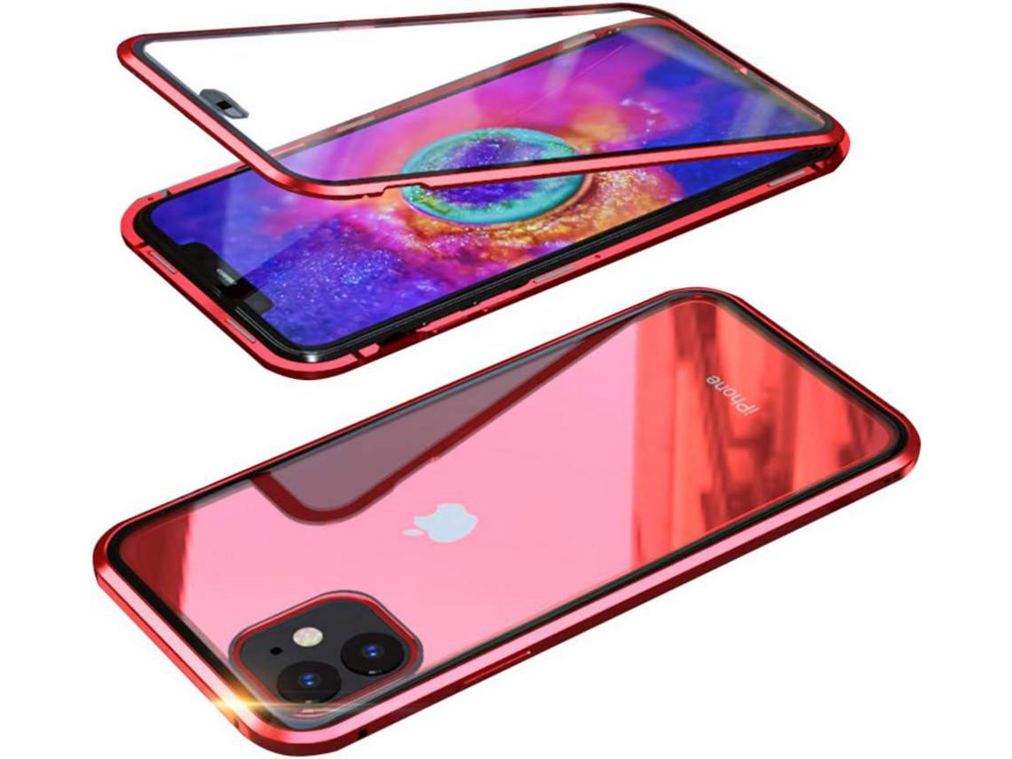 Capa Iphone 11 HONGWE. (Vermelho)