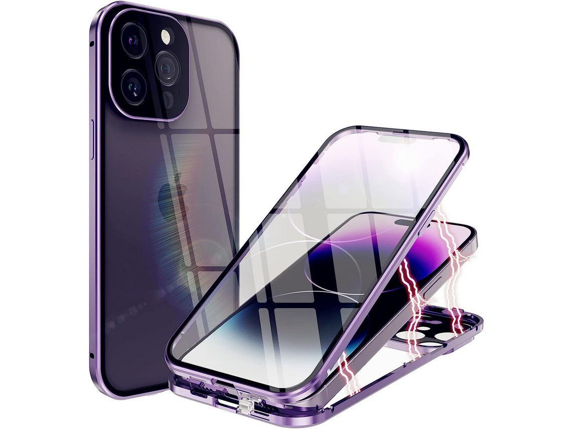 Capa Iphone 14 Pro HONGWE. (Roxo)