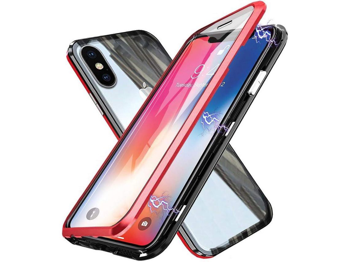 Capa Iphone Xs Max HONGWE. (Vermelho)