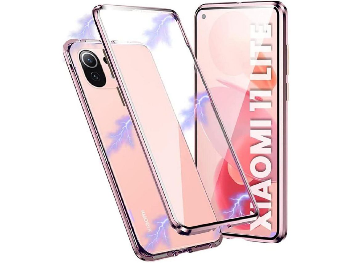 Capa Xiaomi Mi 11 Lite HONGWE. (Rosa )