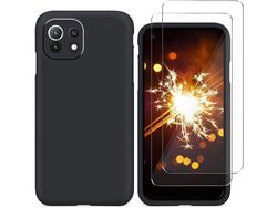 Capa Xiaomi Mi 11 Lite 4G/5G/Ne HONGWE. (Preto)