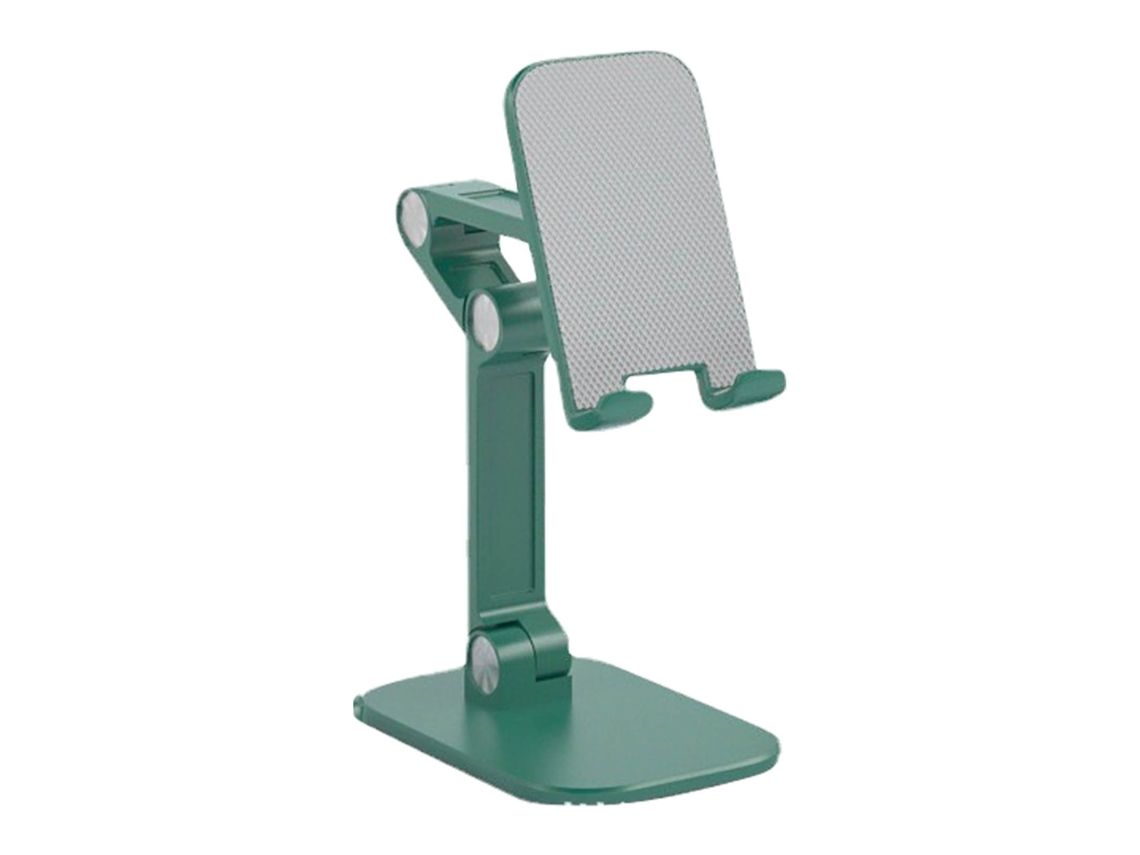 Suporte De Mesa Dobrável E Ajustável Para Celular, Verde.