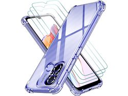 Kit Capa para Xiaomi Redmi 12C/11A HONGWE. Transparente