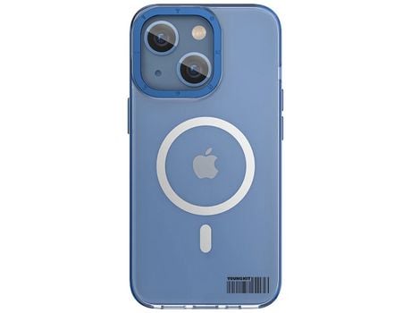 Capa com Magsafe Premium Youngkit para iPhone 14 Pro Blue LUSOSMART