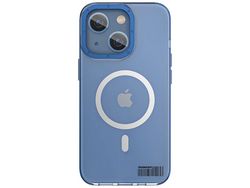 Capa com Magsafe Premium para iPhone 14 Pro Blue LUSOSMART
